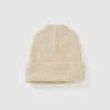Wool blend hat with rhinestones