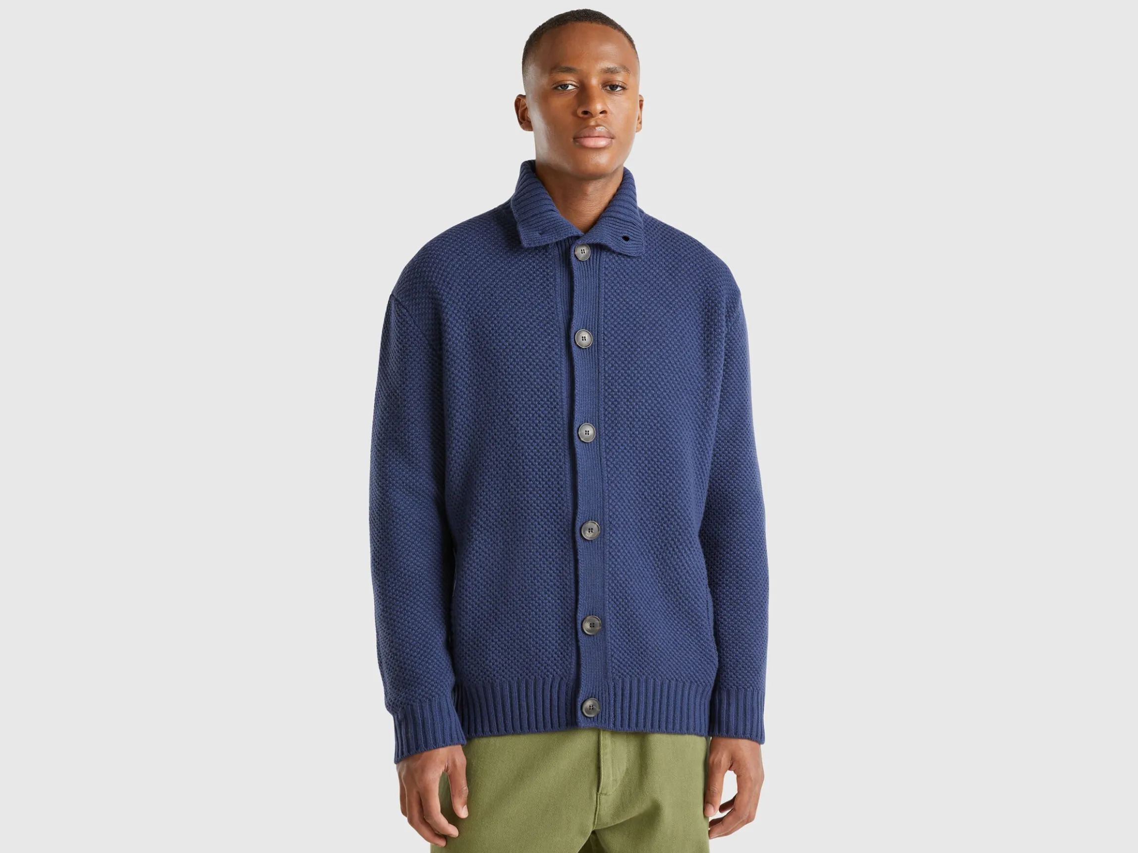 Wool blend jacket