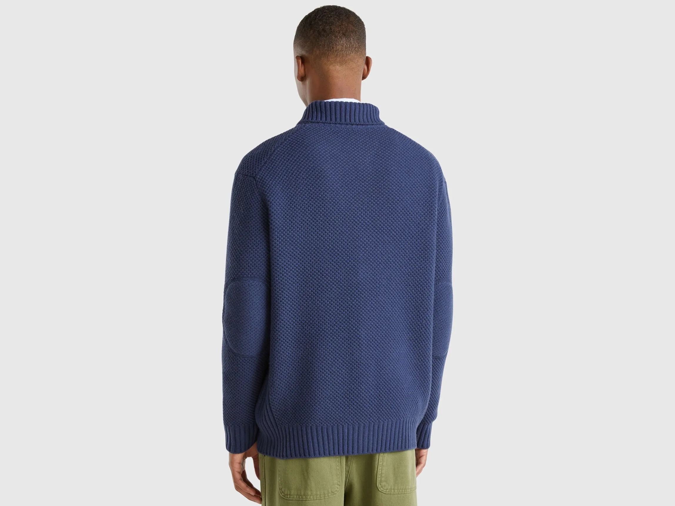 Wool blend jacket