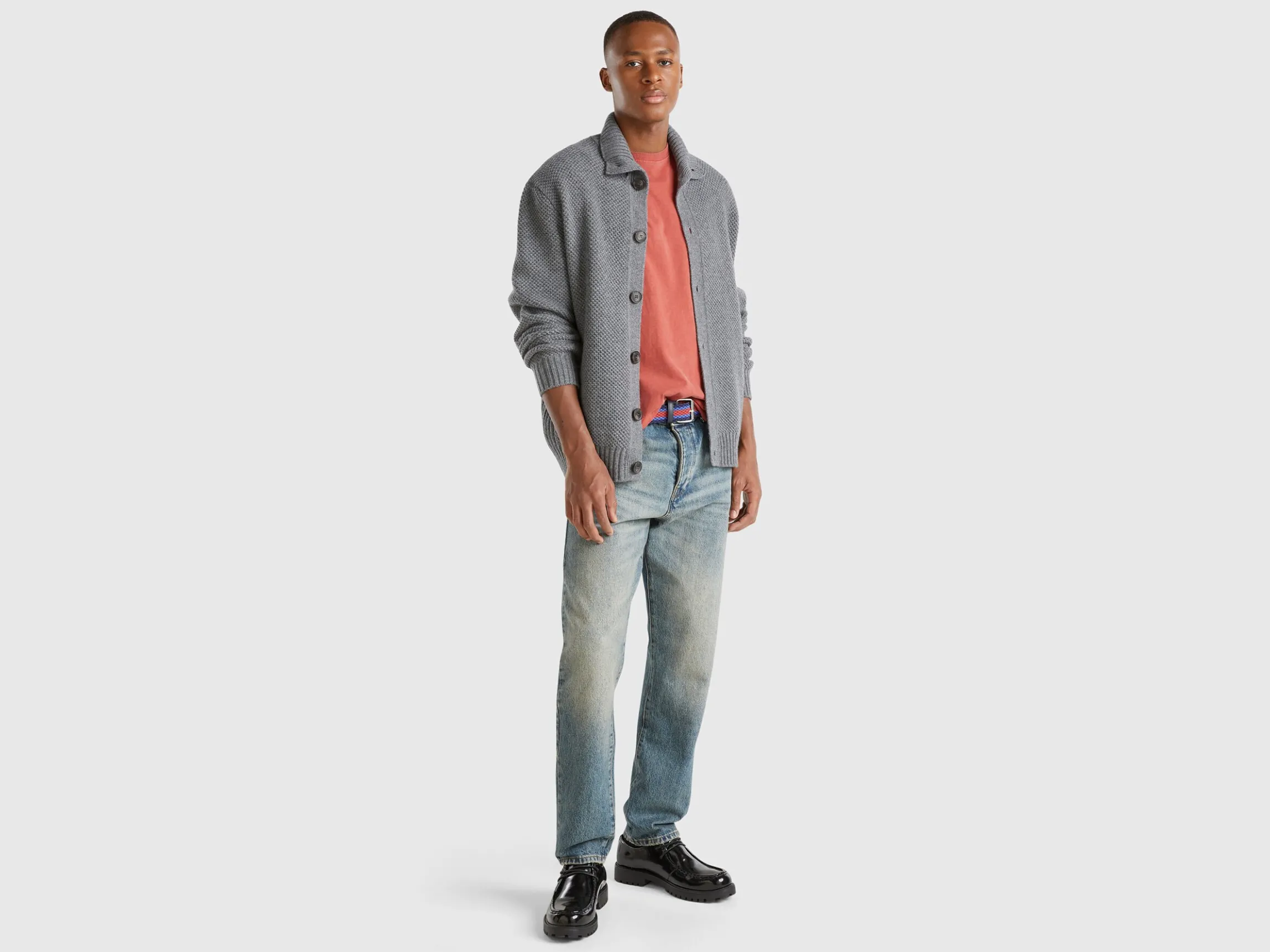 Wool blend jacket
