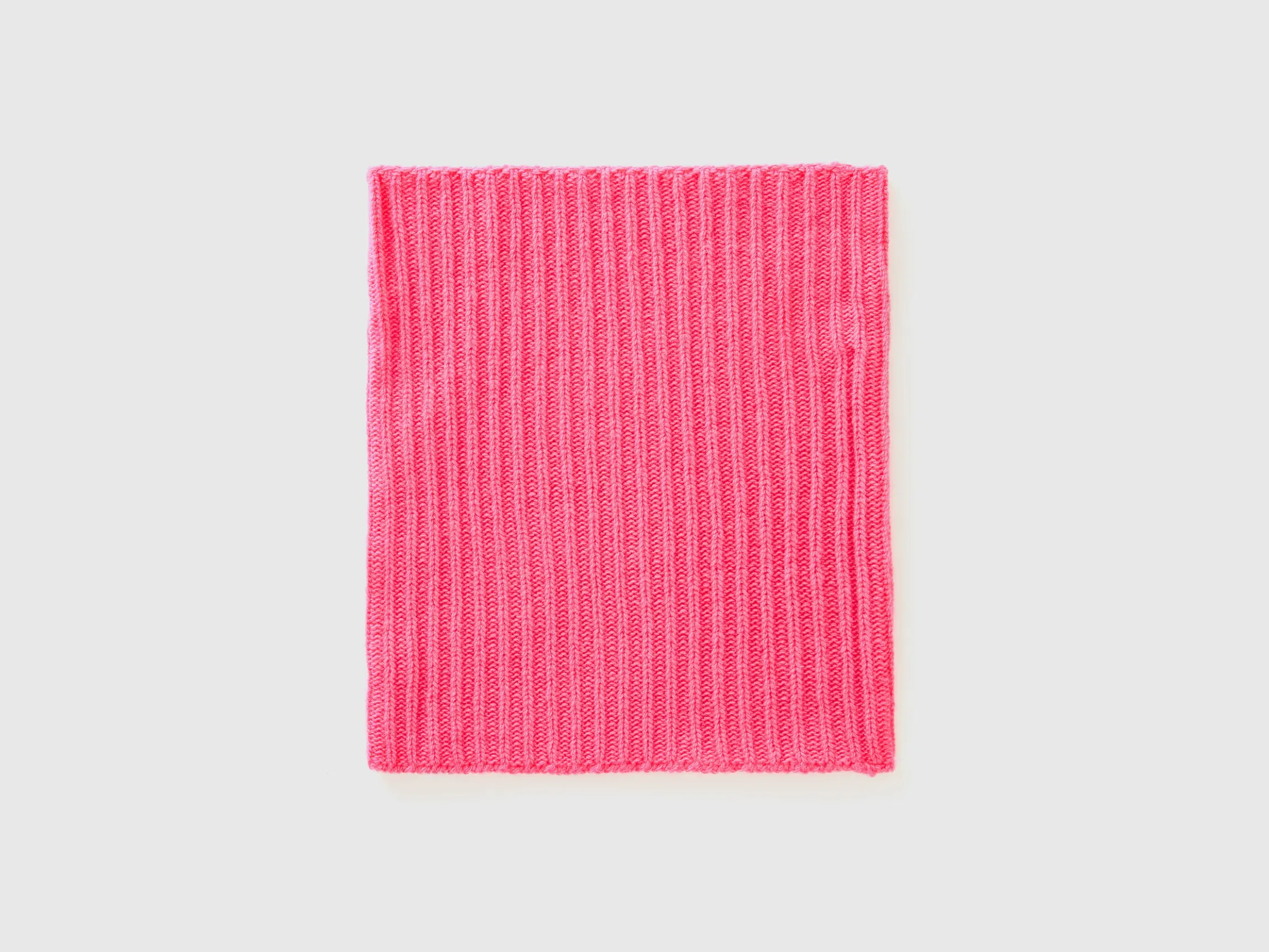 Wool blend neck warmer