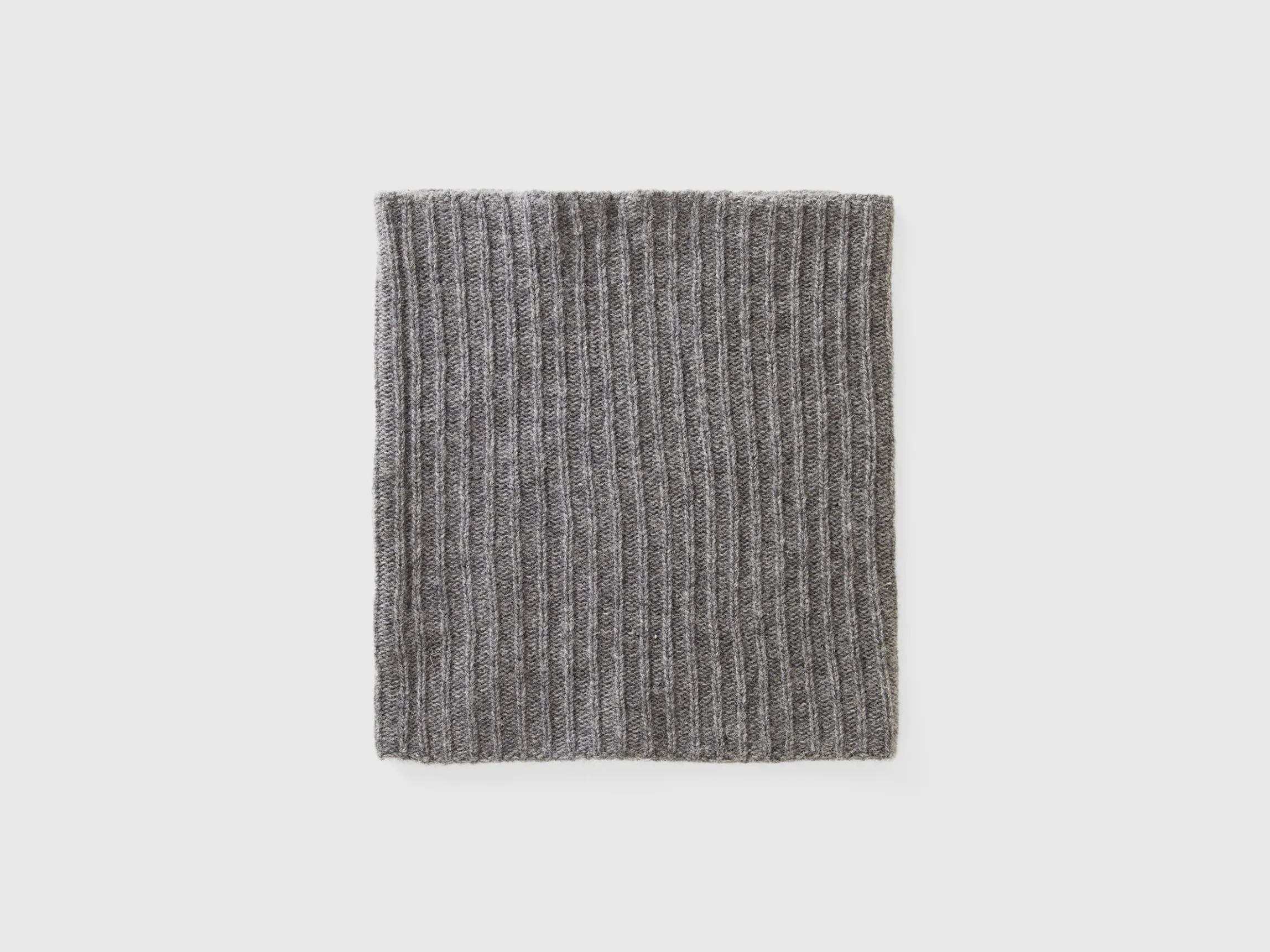 Wool blend neck warmer