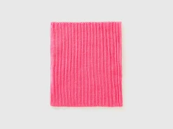 Wool blend neck warmer