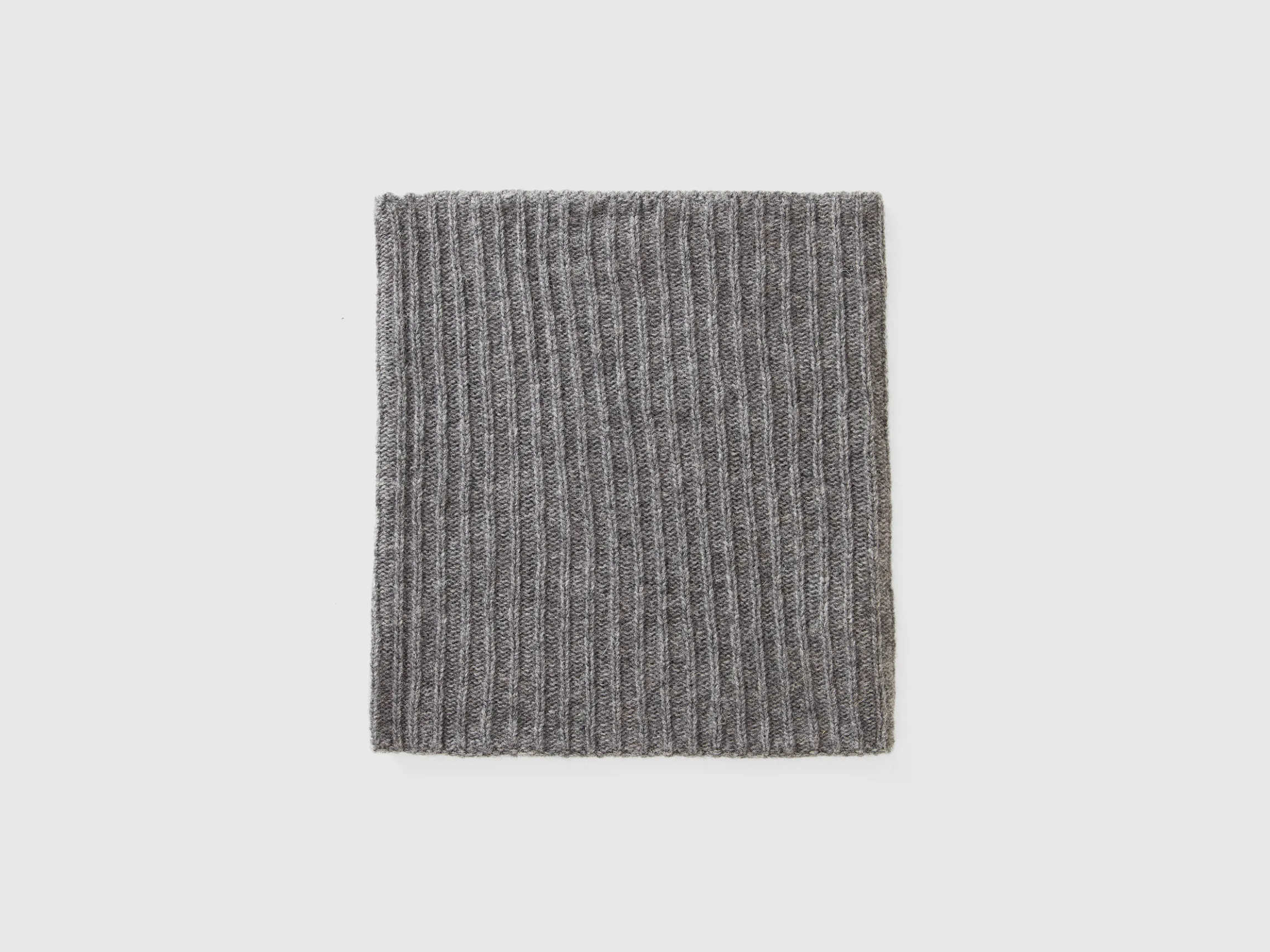 Wool blend neck warmer