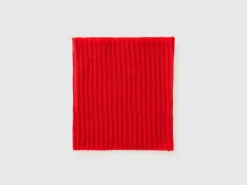 Wool blend neck warmer