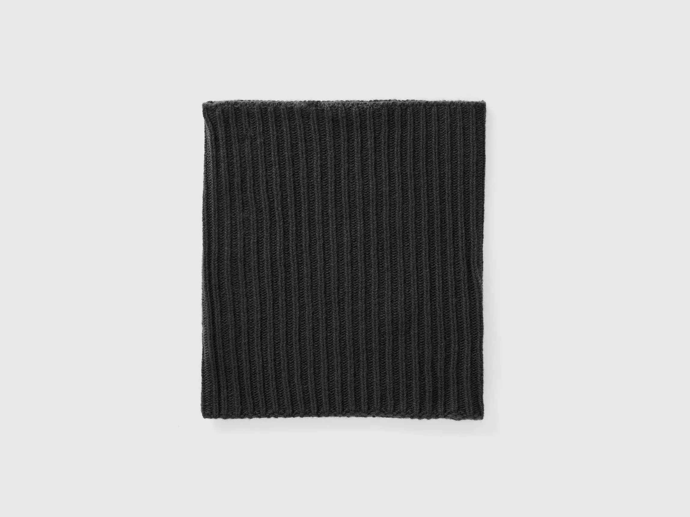 Wool blend neck warmer