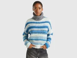 Wool blend neck warmer