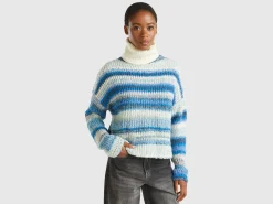 Wool blend neck warmer