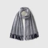 Wool blend scarf
