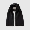Wool blend scarf