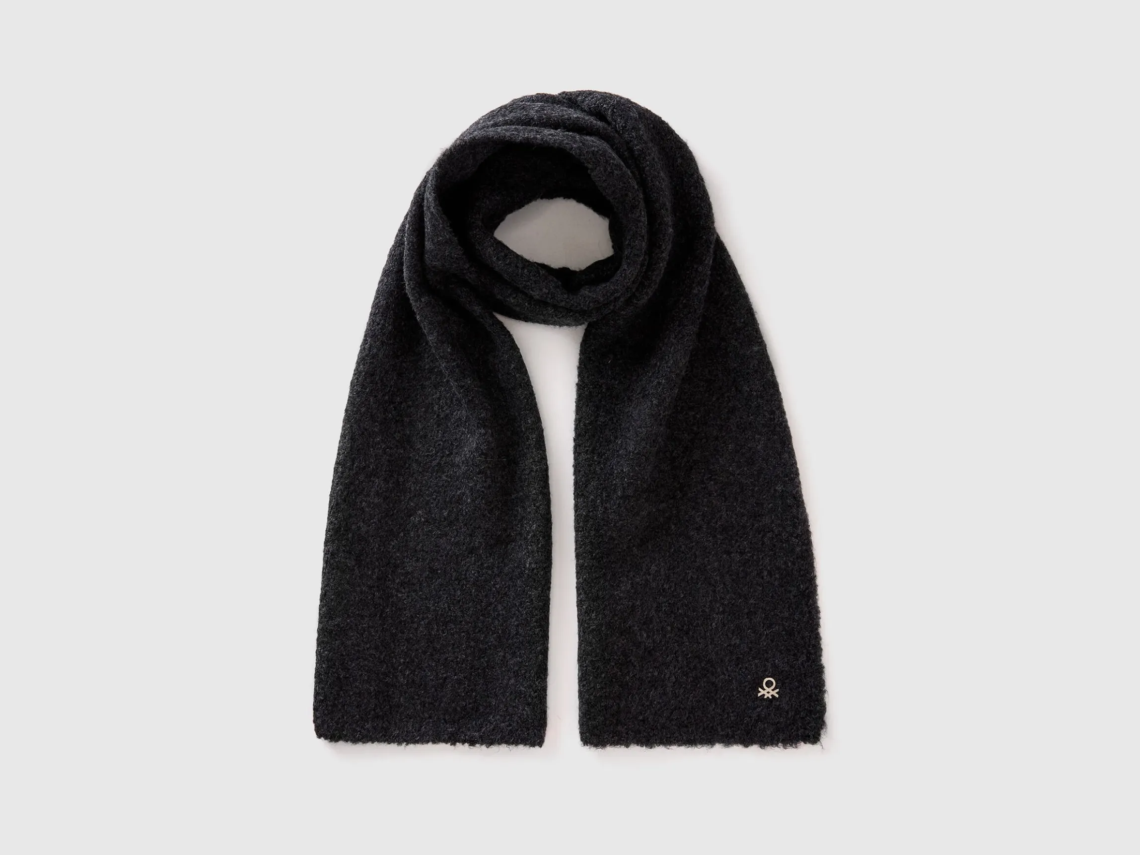 Wool blend scarf