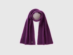 Wool blend scarf