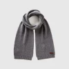 Wool blend scarf