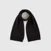 Wool blend scarf