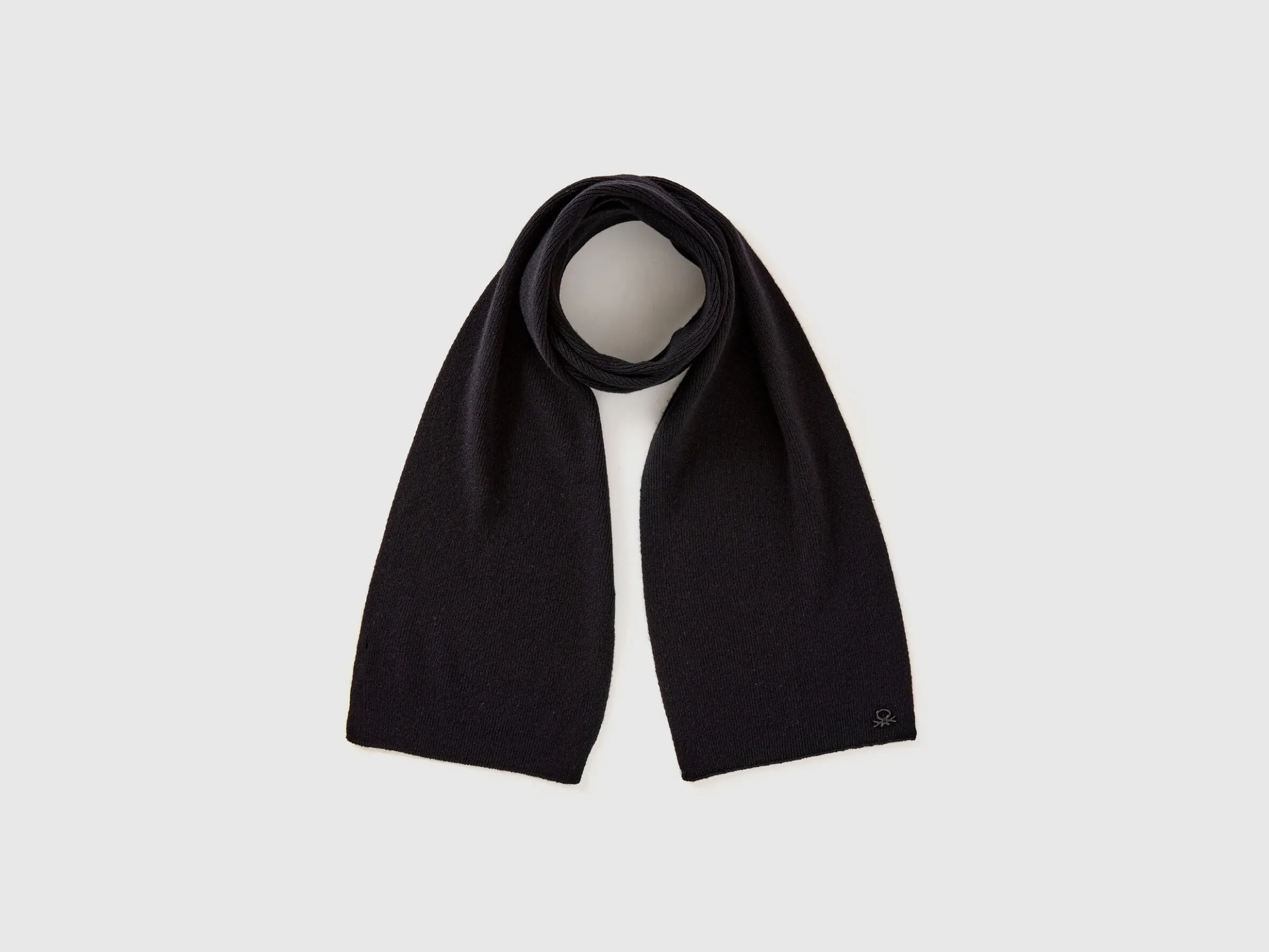 Wool blend scarf