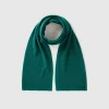 Wool blend scarf