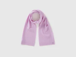 Wool blend scarf