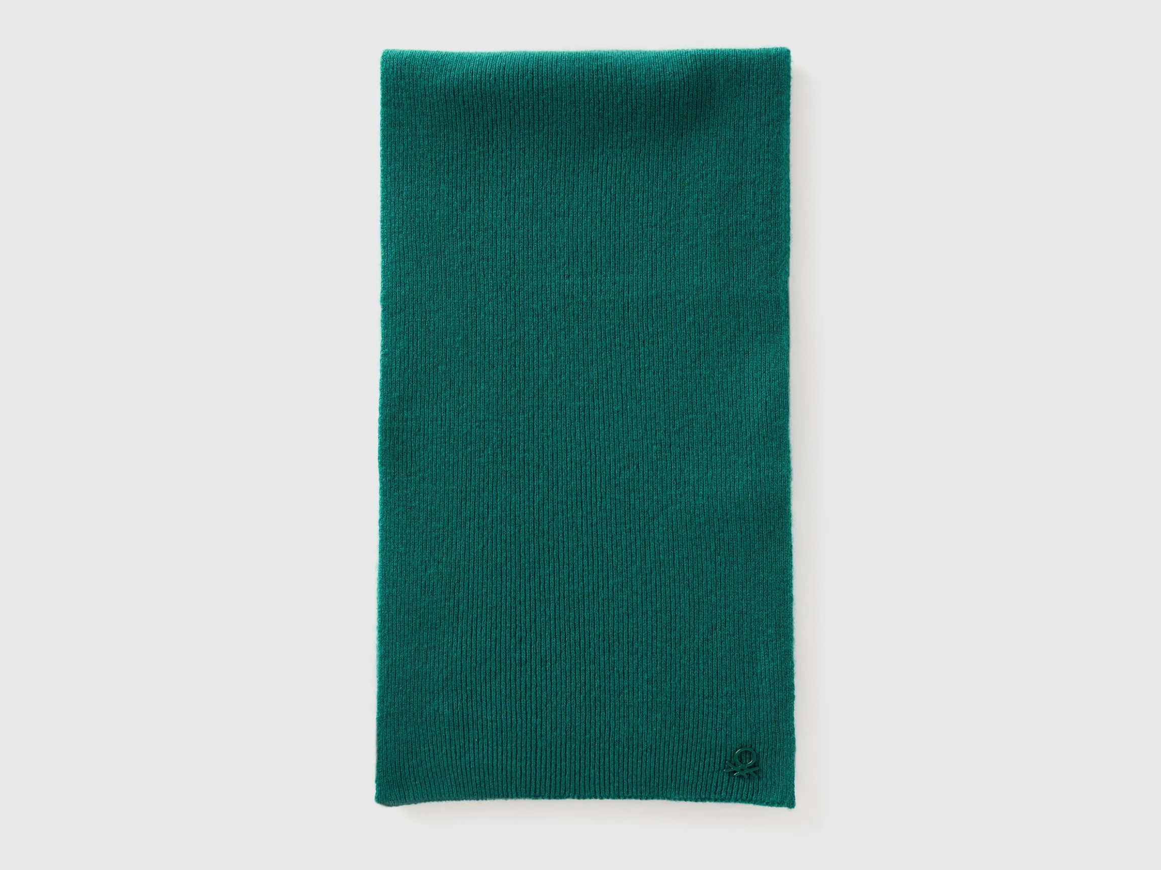 Wool blend scarf
