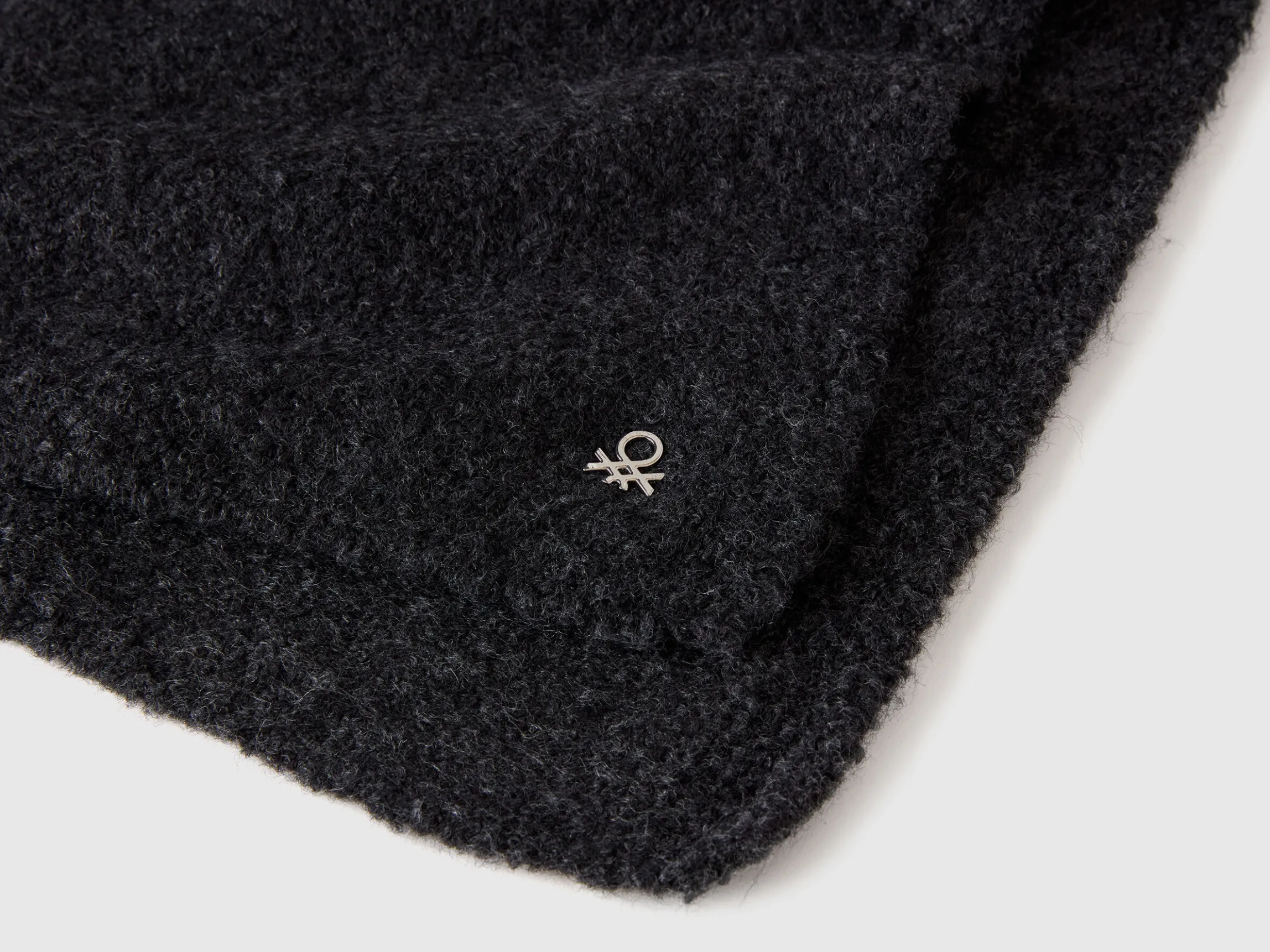 Wool blend scarf