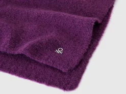 Wool blend scarf