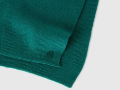 Wool blend scarf