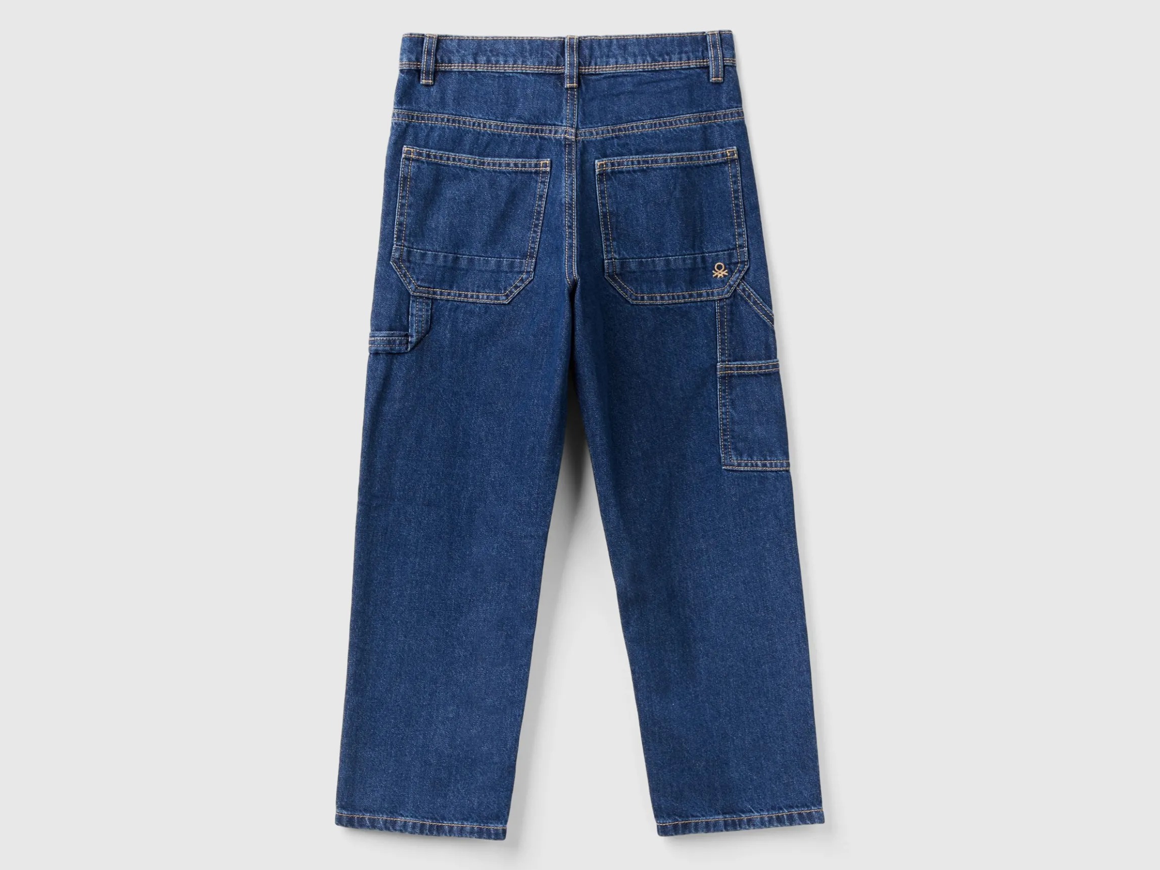 Worker style jeans