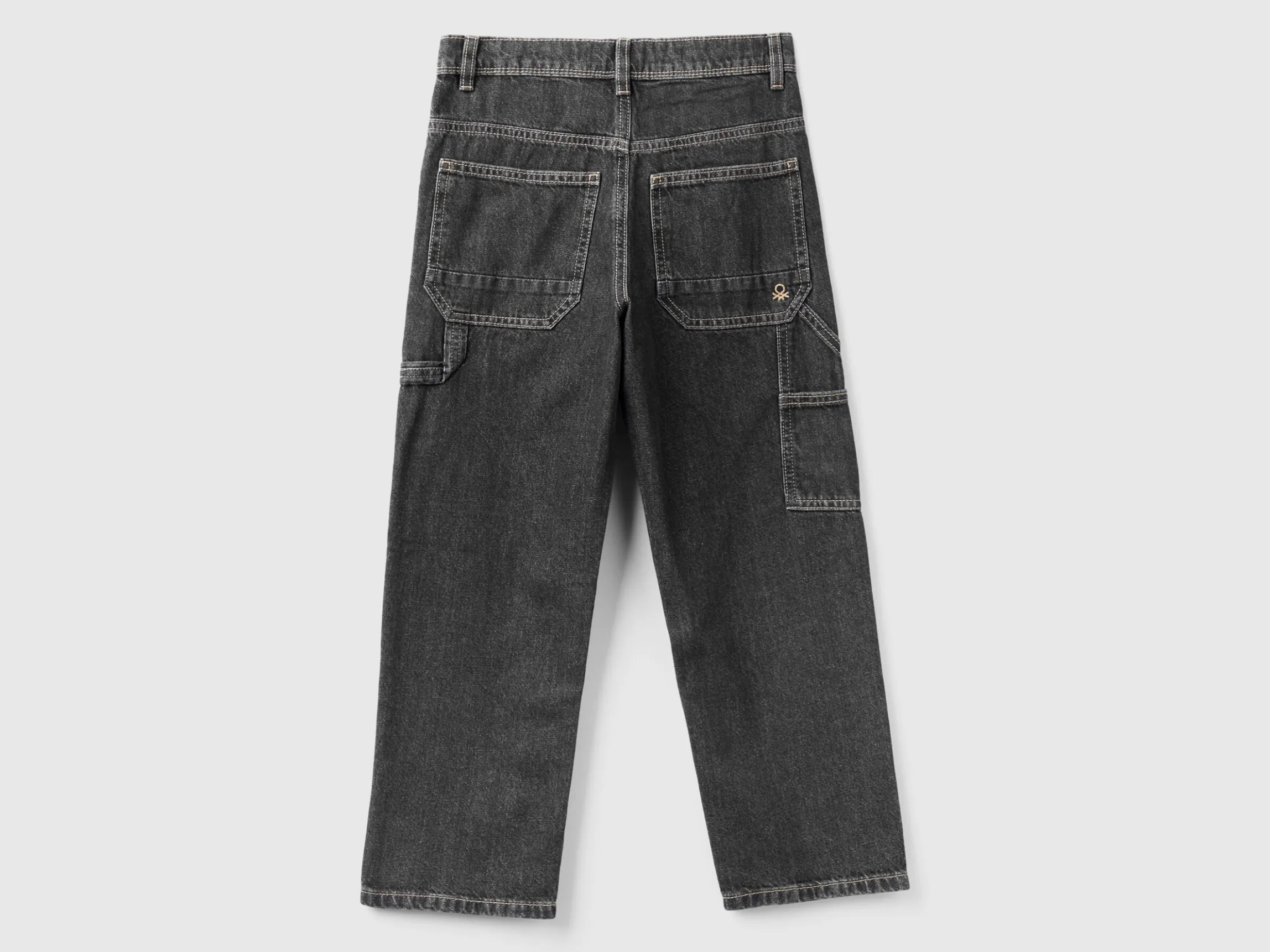 Worker style jeans