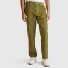 Worker-style velvet trousers