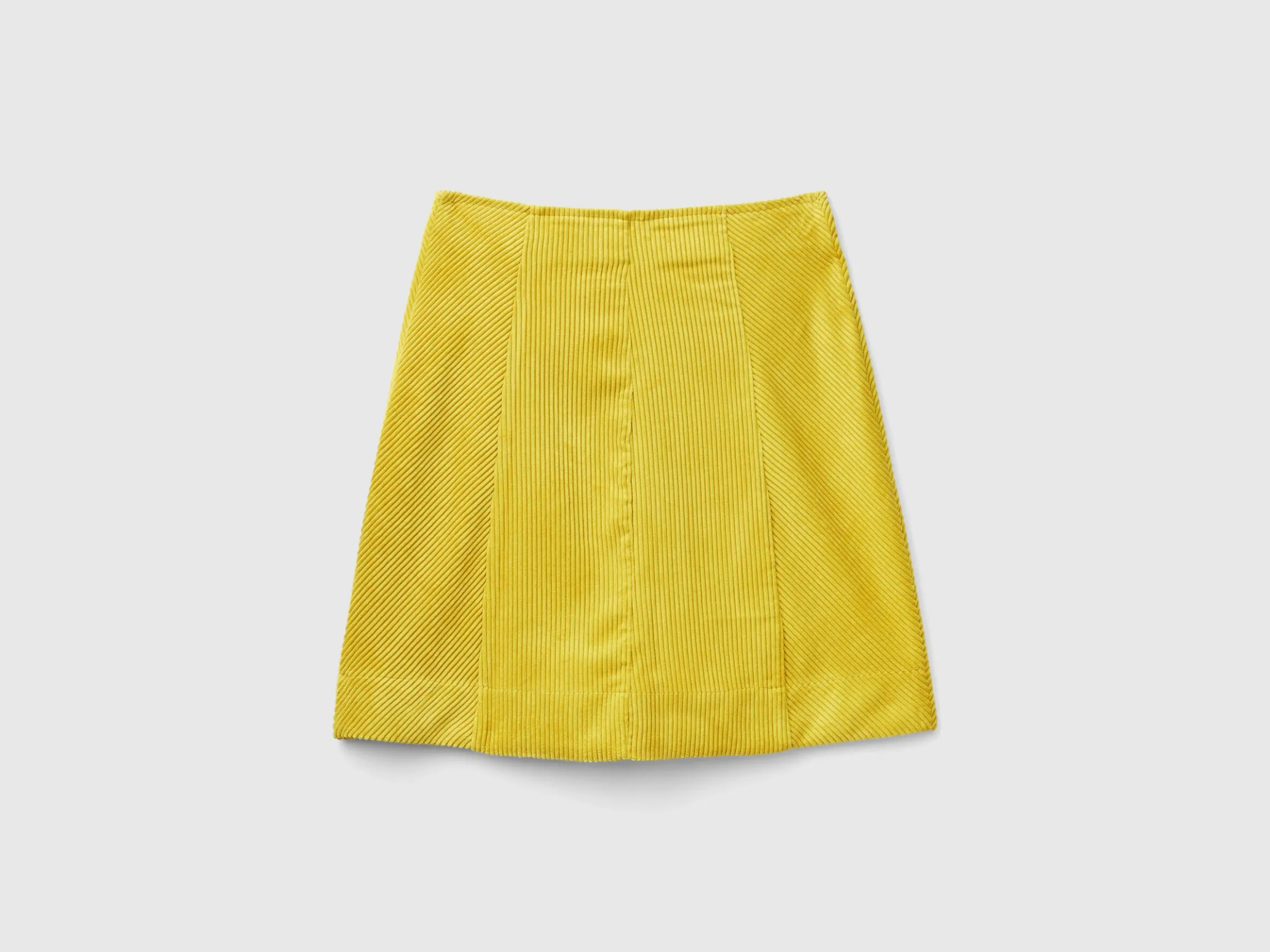Wrap mini skirt in velvet