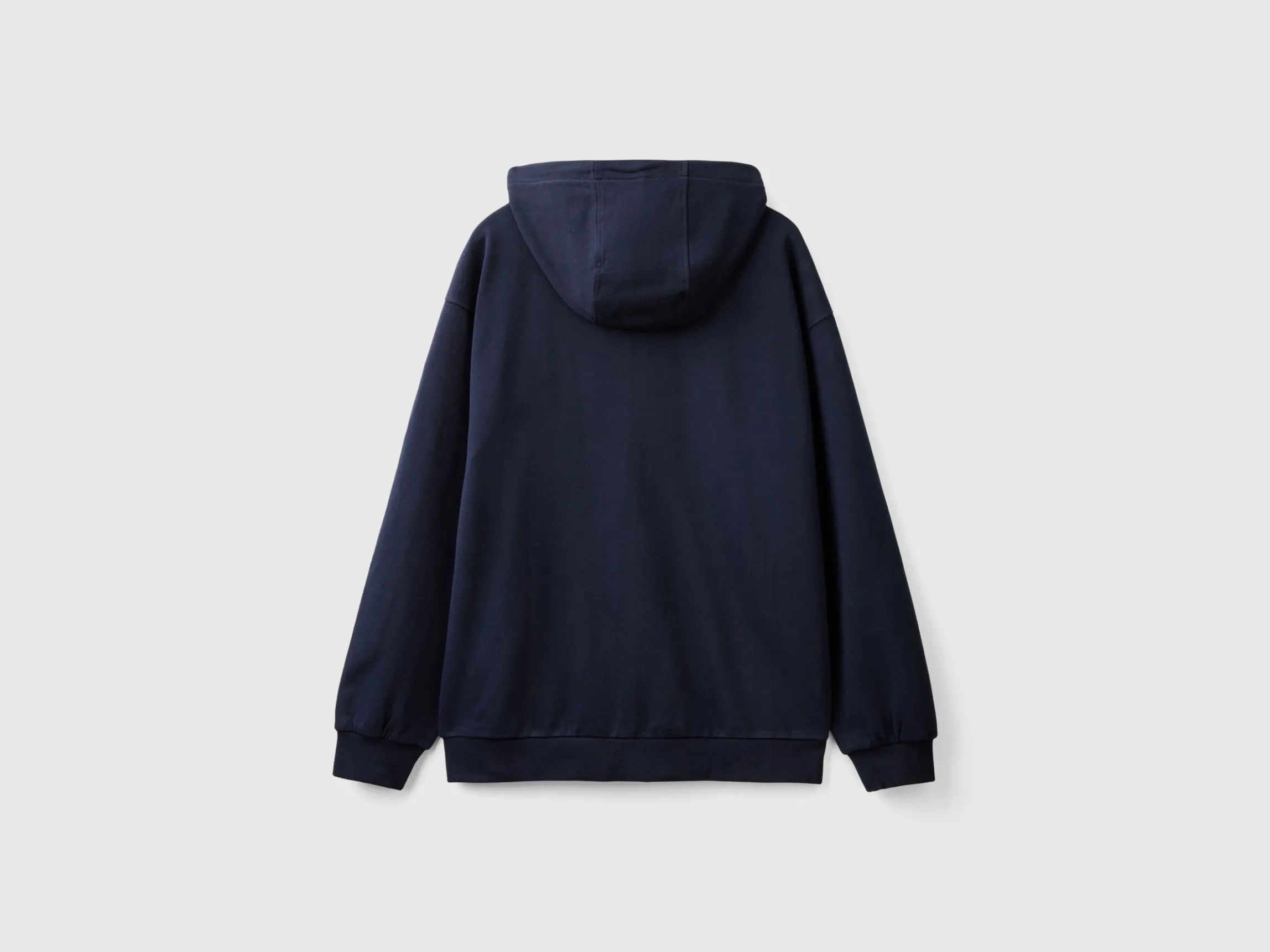 Zip-up hoodie in cotton