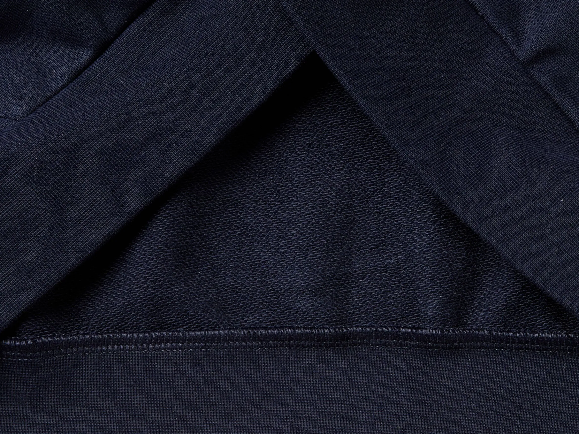 Zip-up hoodie in cotton