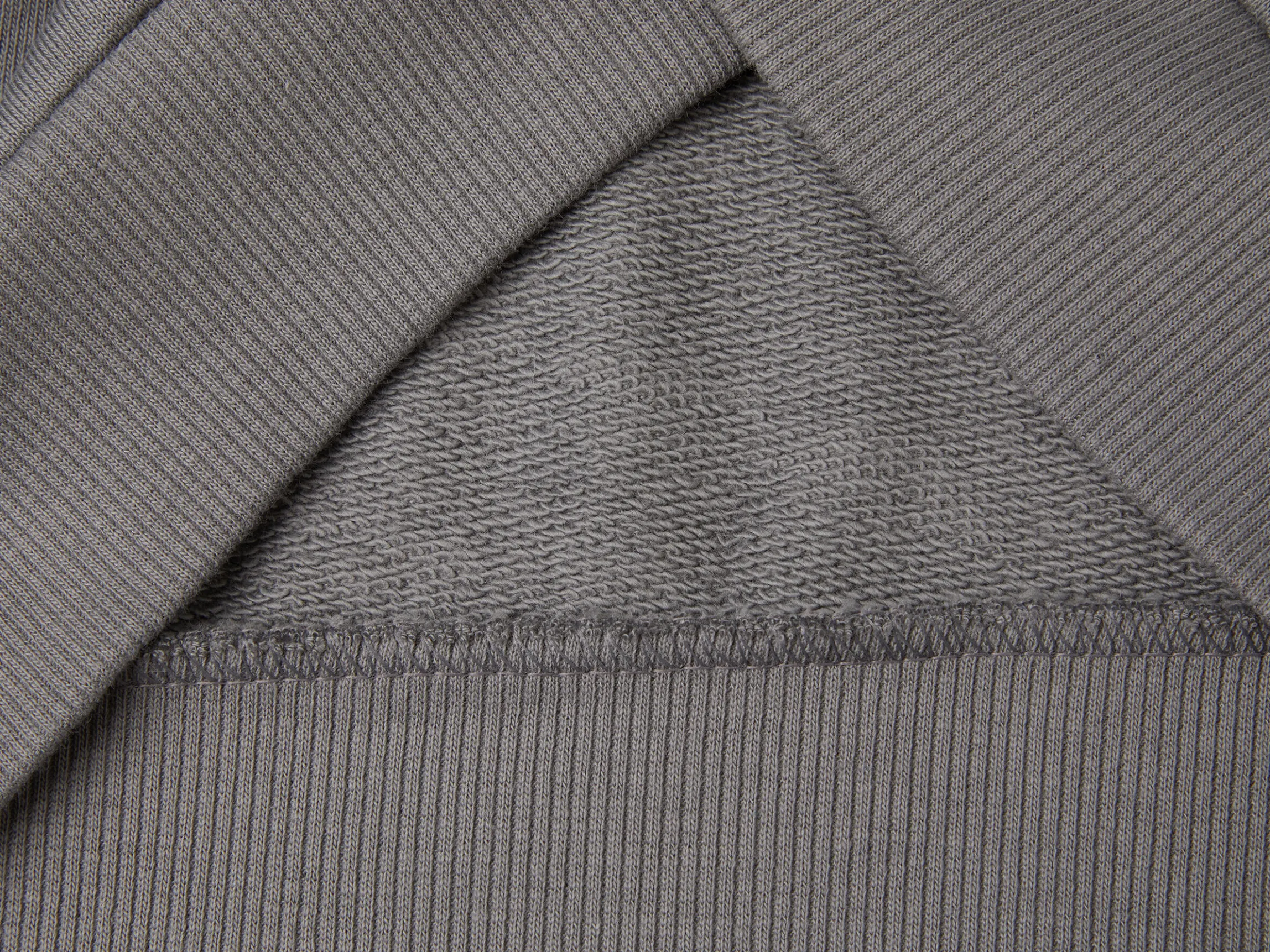 Zip-up sweatshirt with print
